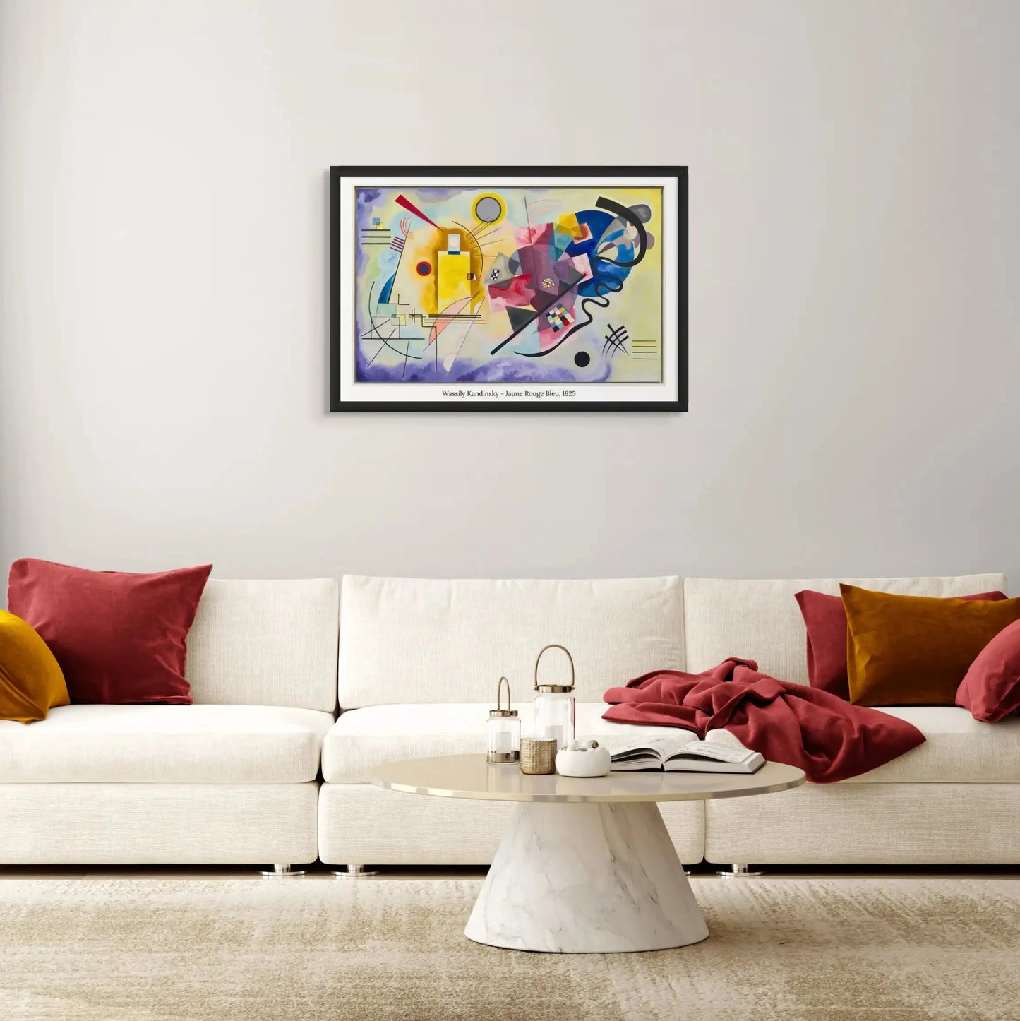 Jaune Rouge Bleu - Kandinsky Art Virtuoso