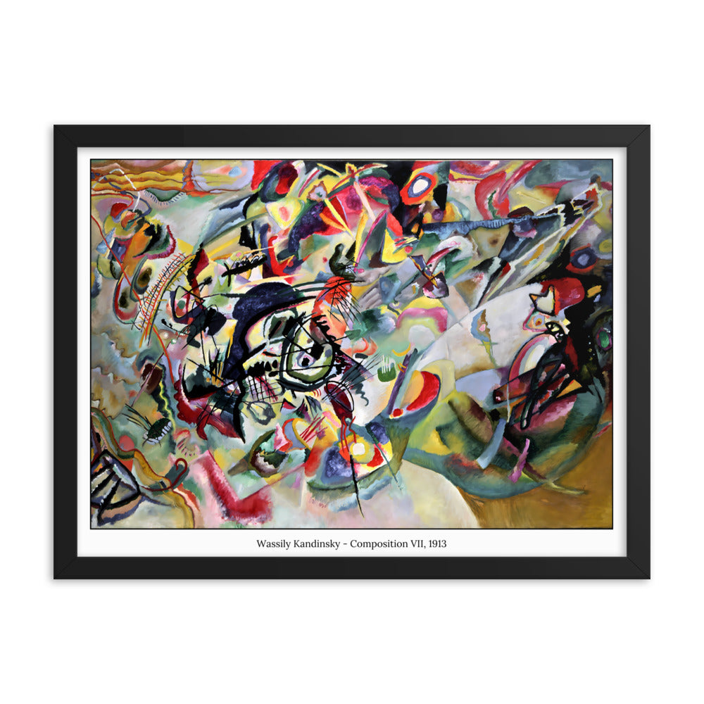 Wassily Kandinsky - Composition 7 Affiches, reproductions et œuvres graphiques Art Virtuoso L