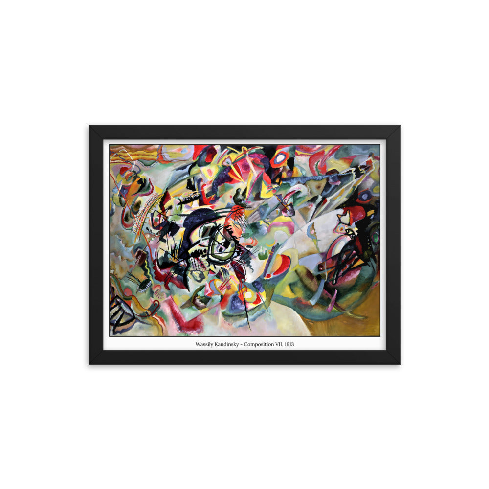 Wassily Kandinsky - Composition 7 Affiches, reproductions et œuvres graphiques Art Virtuoso S