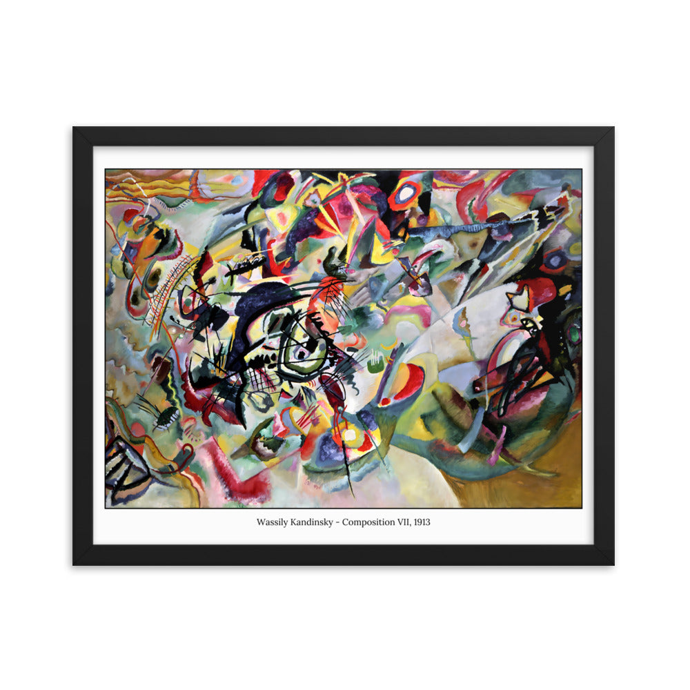 Wassily Kandinsky - Composition 7 Affiches, reproductions et œuvres graphiques Art Virtuoso M
