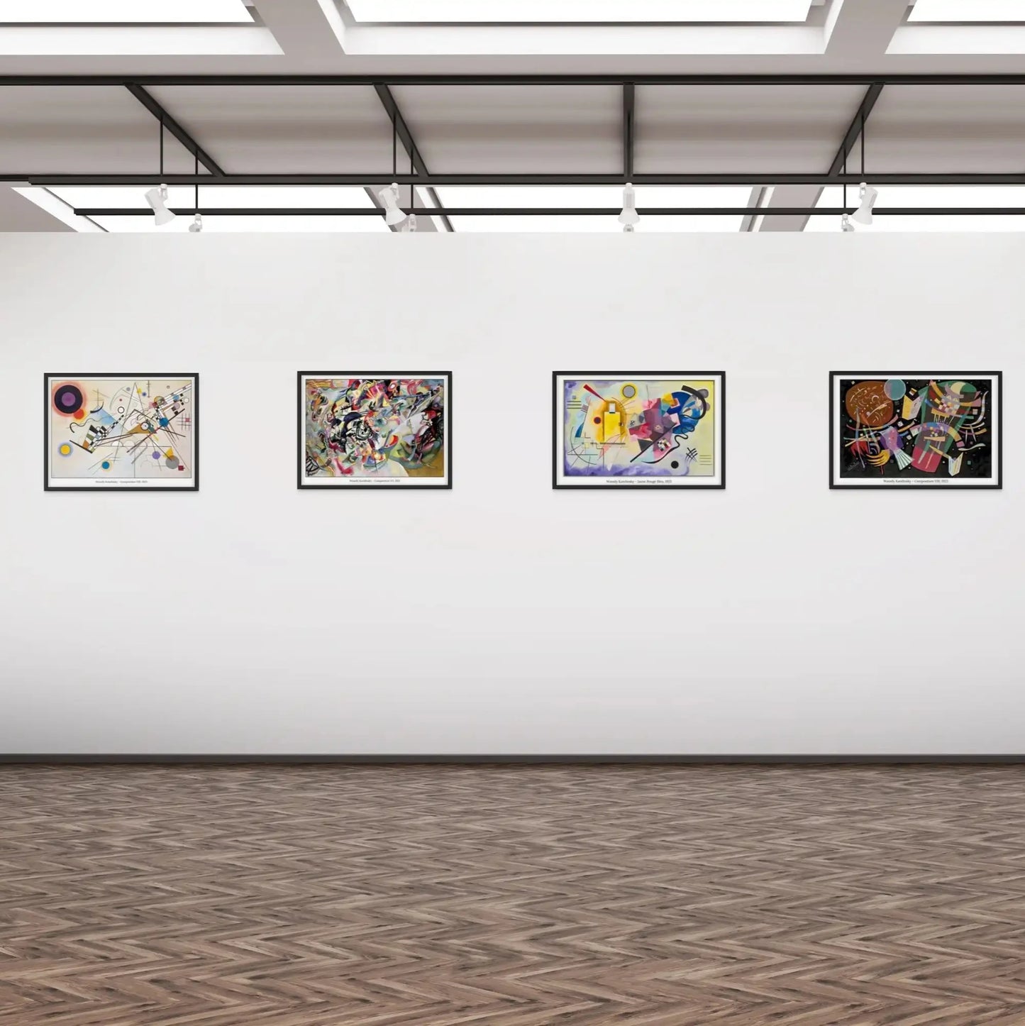 Kandinsky - Composition 8 Affiches, reproductions et œuvres graphiques Art Virtuoso