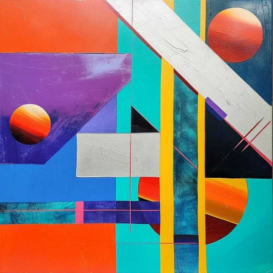 Abstraction Géométrique : Exploration de la Géométrie de l'Imagination