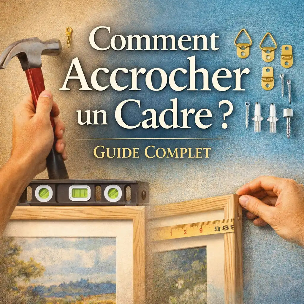 Comment Accrocher un Cadre : Guide Complet pour Tableaux, Photos et Miroirs