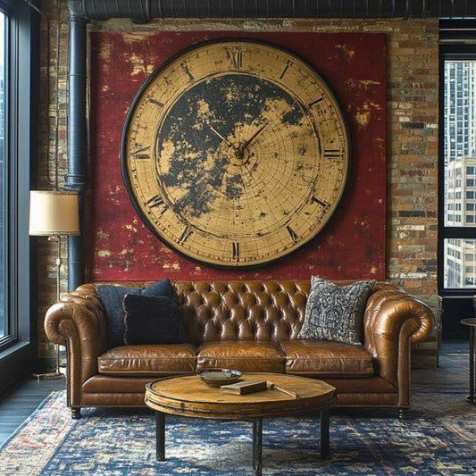 Déco Murale Industrielle  Osez la Matière Brute pour un Look Loft Irrésistible