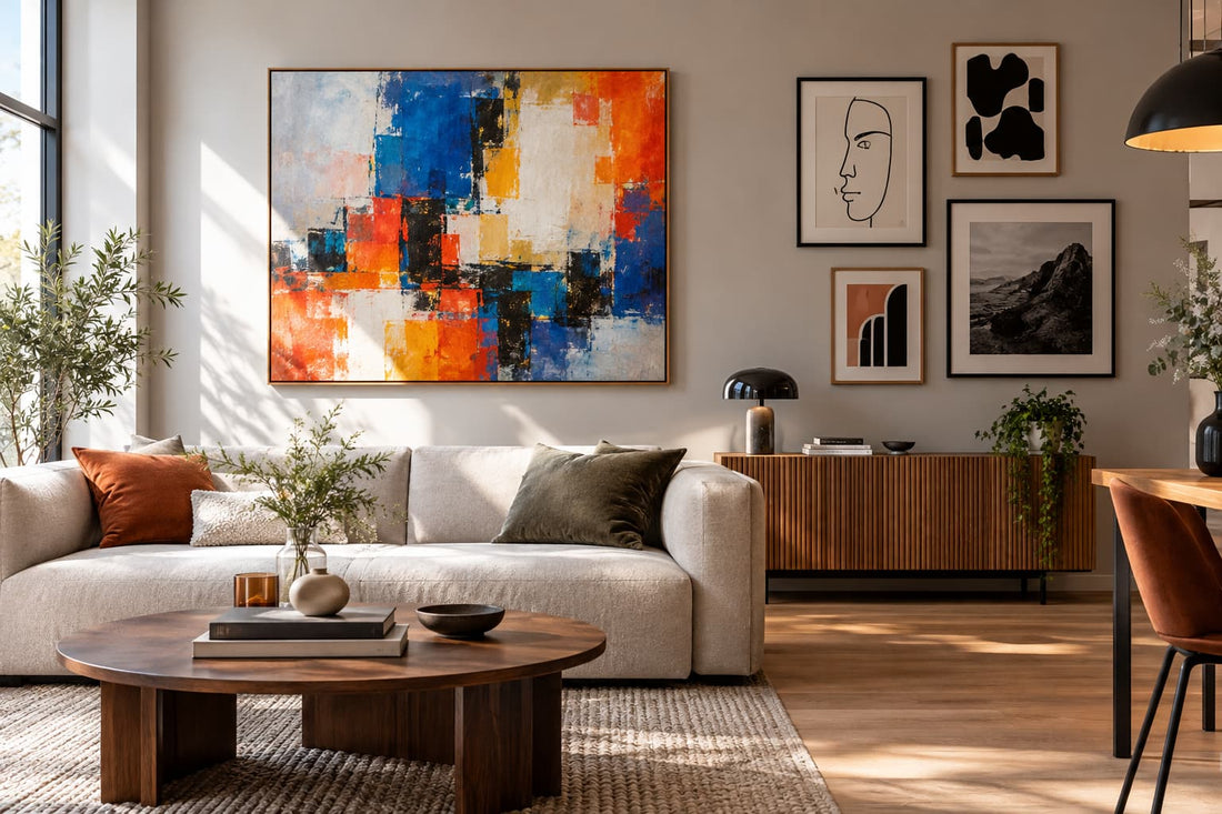 L’art contemporain comme pilier de la décoration intérieure : comment choisir l'œuvre qui métamorphosera votre espace