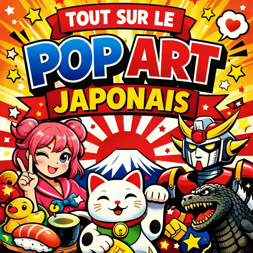 Pop Art Japonais : Art Moderne, Manga et Superflat de Murakami à Kusama