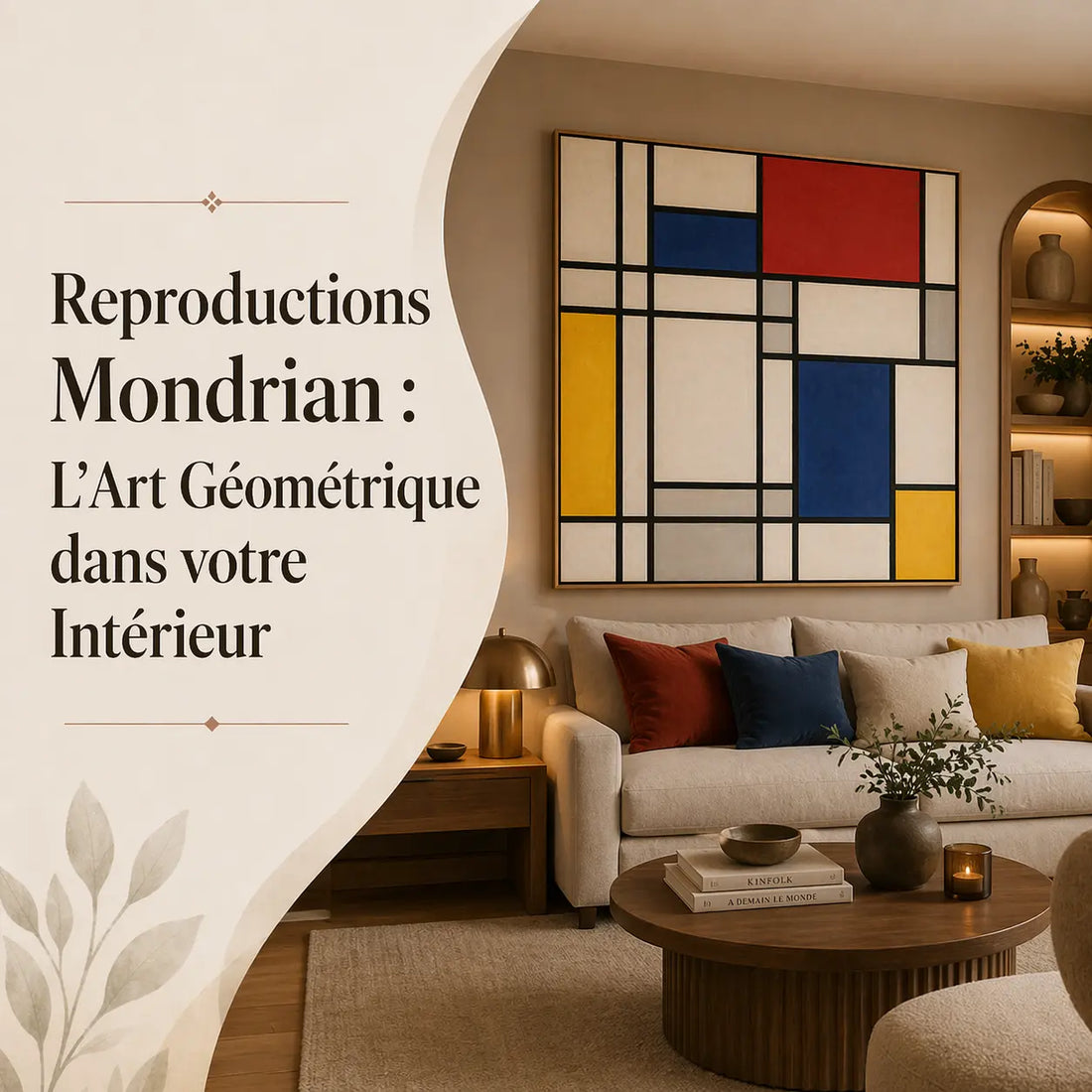 Reproductions Mondrian : L’Art Géométrique dans votre Intérieur
