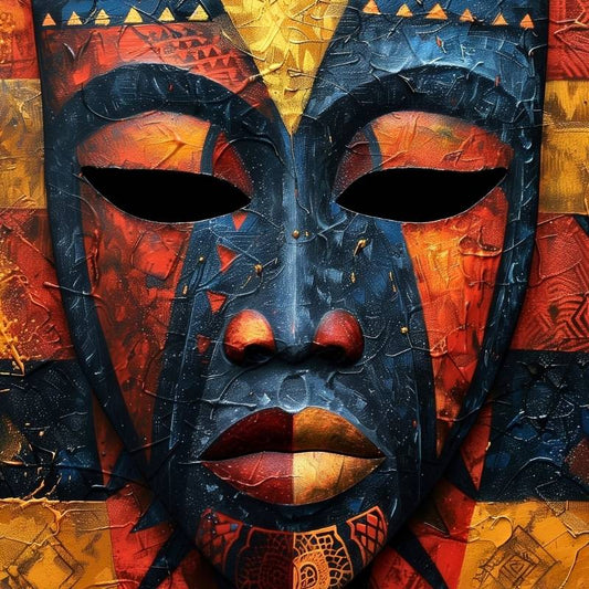 Tableau Afrique - Art Pictural Africain  Un Kaléidoscope Culturel