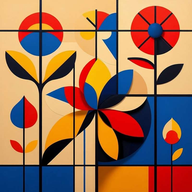 Tableaux Abstraits Fleurs  Guide d'Achat et Inspirations