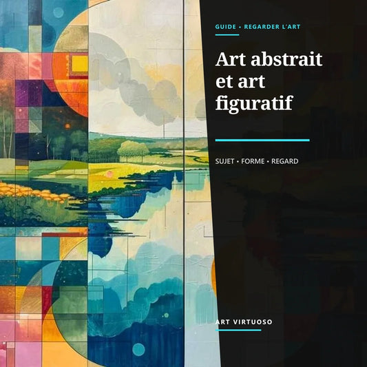 Art Abstrait et Art Figuratif : Exploration, Contrastes et Convergences