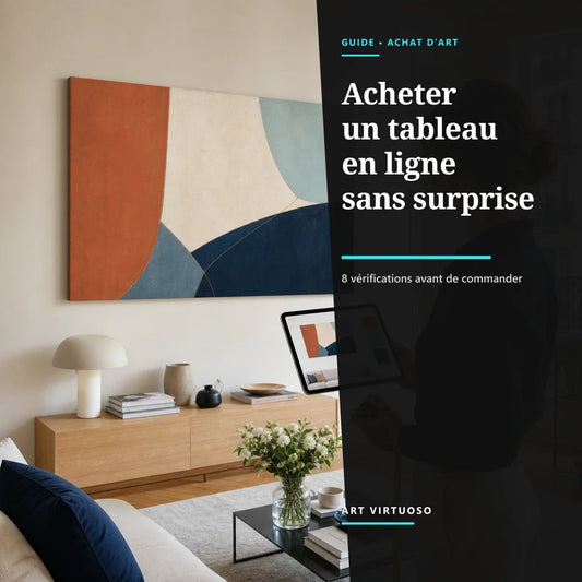 Acheter un tableau en ligne : 8 points à vérifier avant de commander