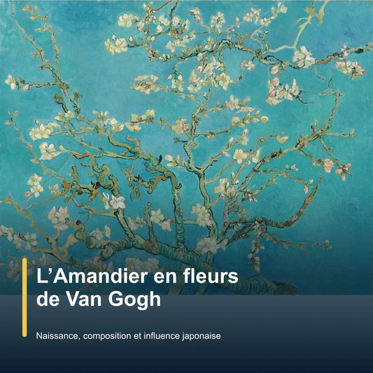 Vincent van Gogh, L’Amandier en fleurs, 1890, Van Gogh Museum, domaine public