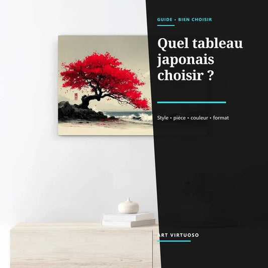 Quel tableau japonais choisir selon le style, la pièce, la couleur et le format