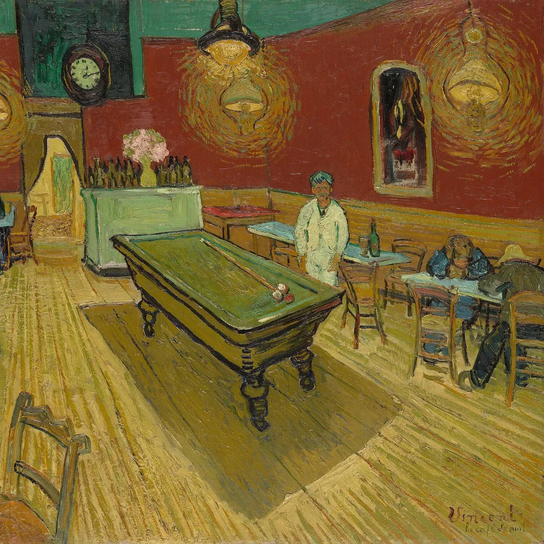 Le Café de nuit de Van Gogh : analyse d’un intérieur qui vacille