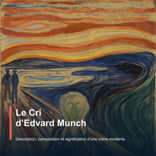 Edvard Munch, Le Cri, 1893, Nasjonalmuseet, domaine public