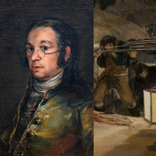 Autoportrait de Goya associé au 3 mai 1808