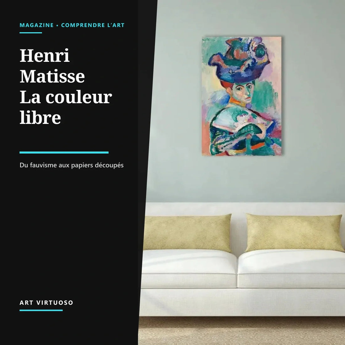 Henri Matisse : fauvisme, œuvres et liberté de la couleur