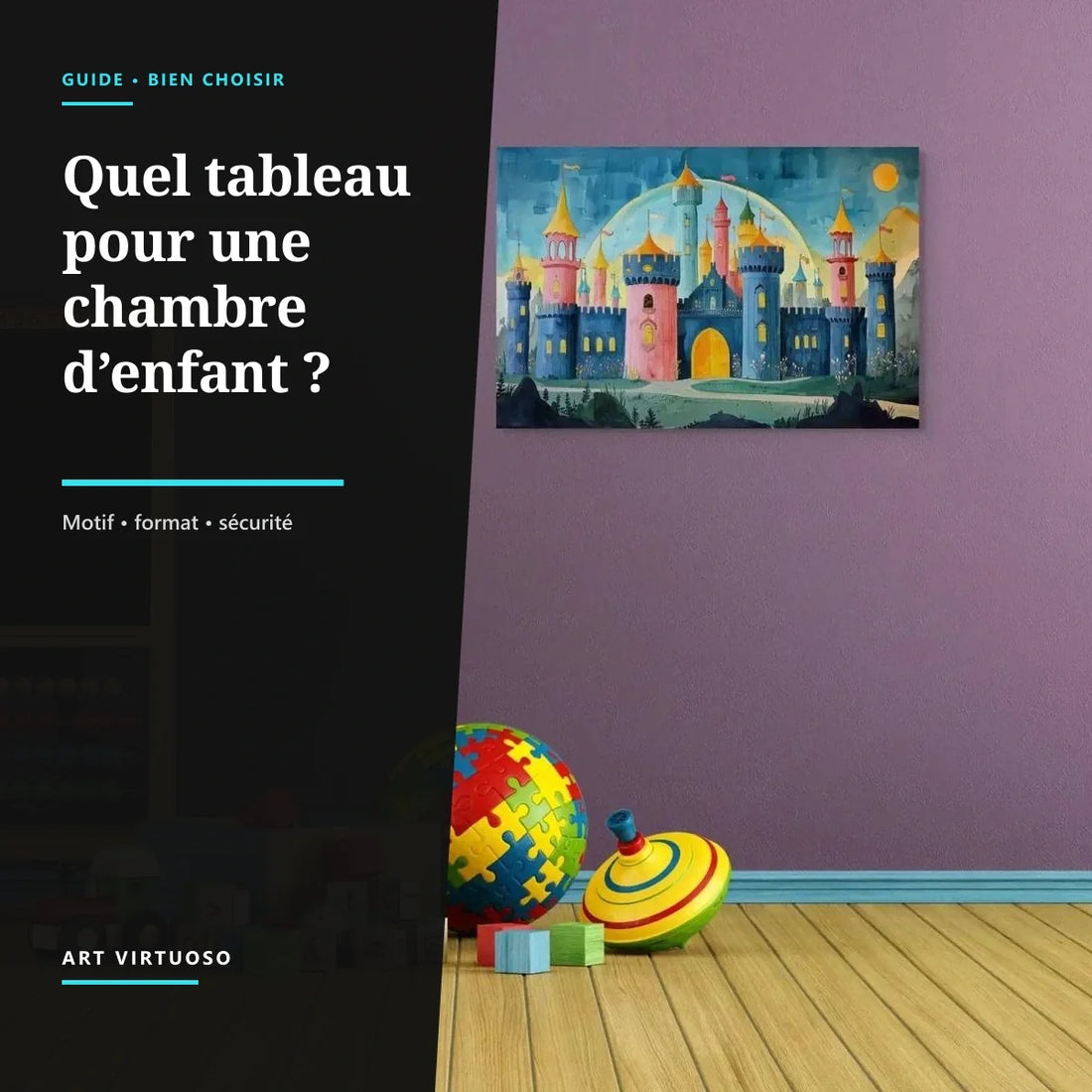 Quel tableau choisir pour une chambre d’enfant ? Guide pratique