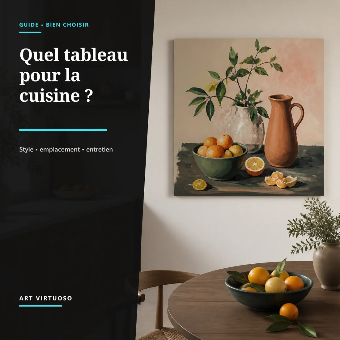 Quel tableau pour la cuisine ? Style et emplacement