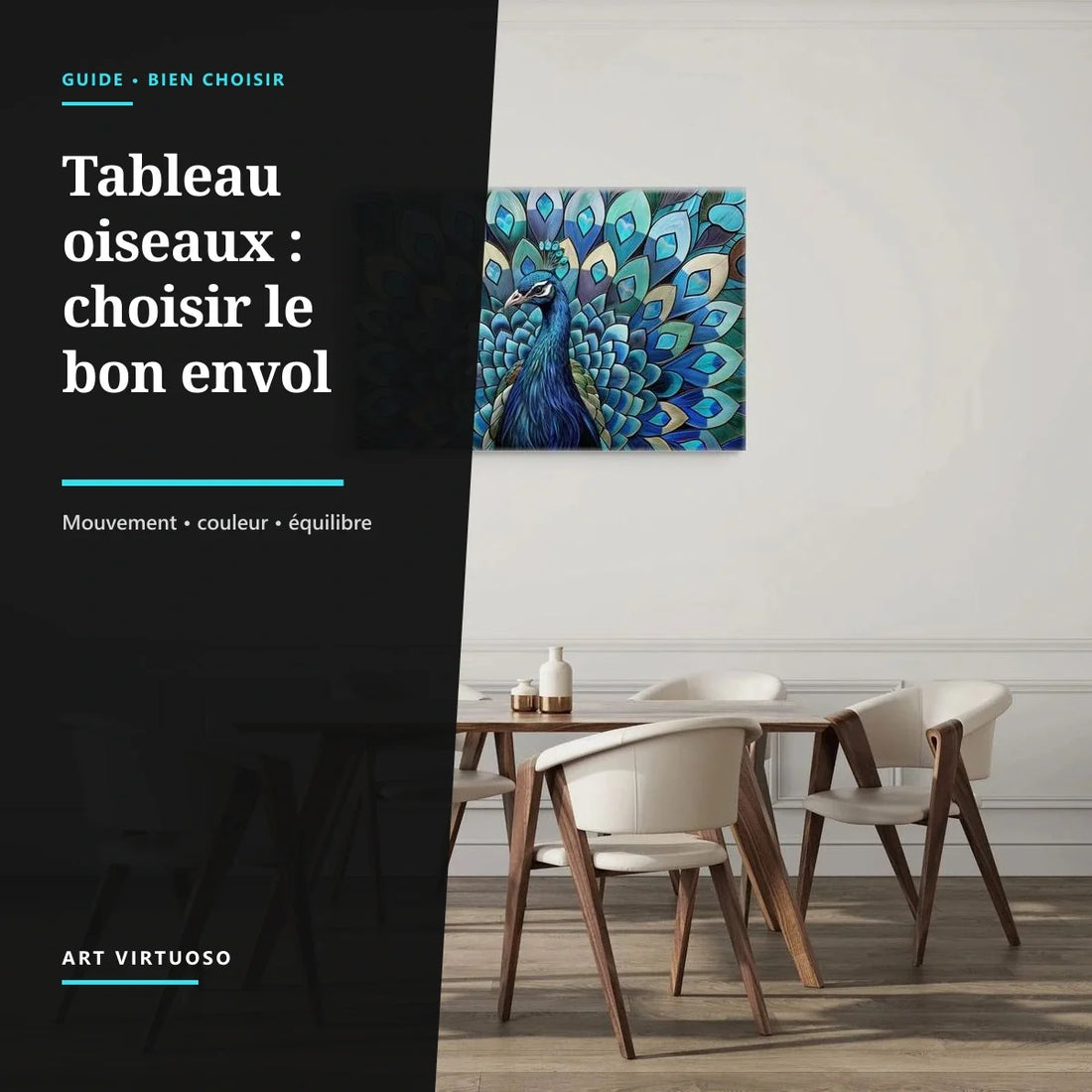 Tableau oiseaux : comment choisir le bon style ?