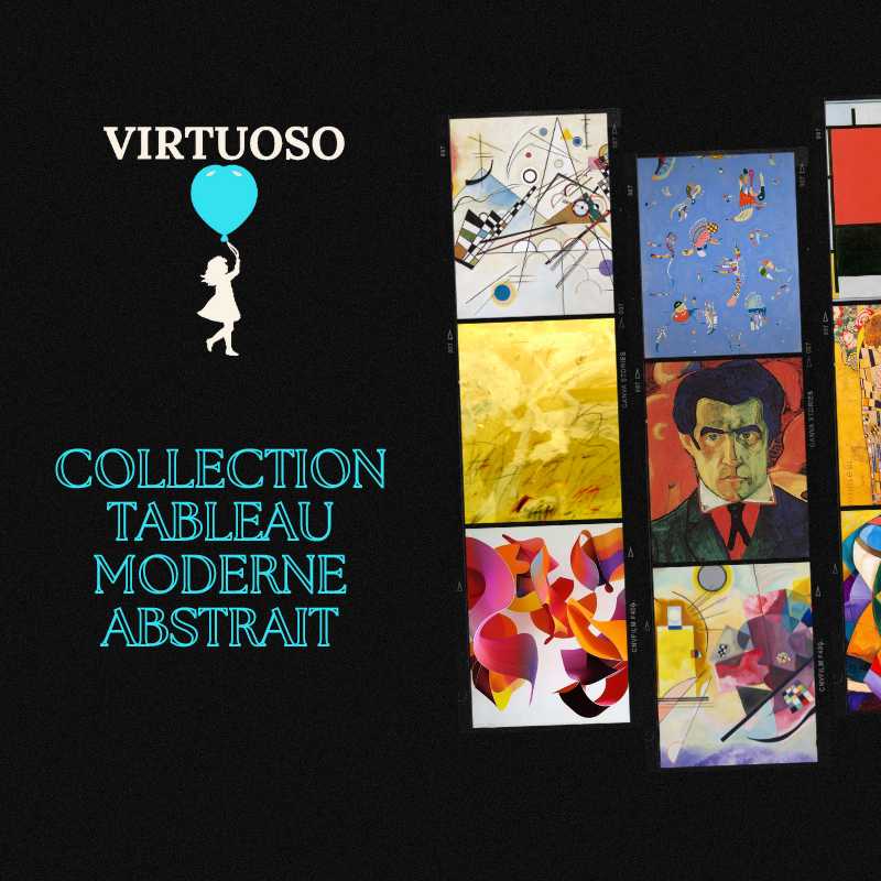 Collection - Tableau Moderne Abstrait