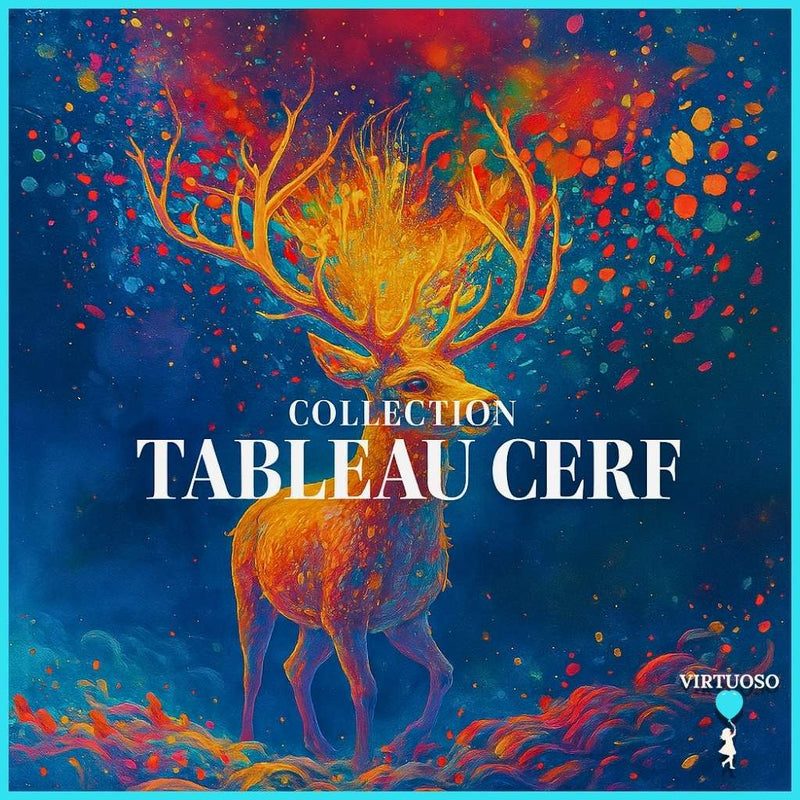 Collection Tableau Cerf : L'Art Sauvage et Élégant
