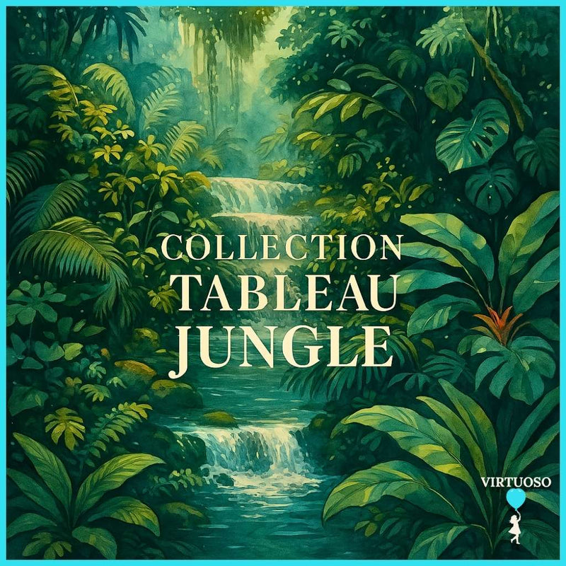 Tableau Jungle : Exotisme à l'État Pur
