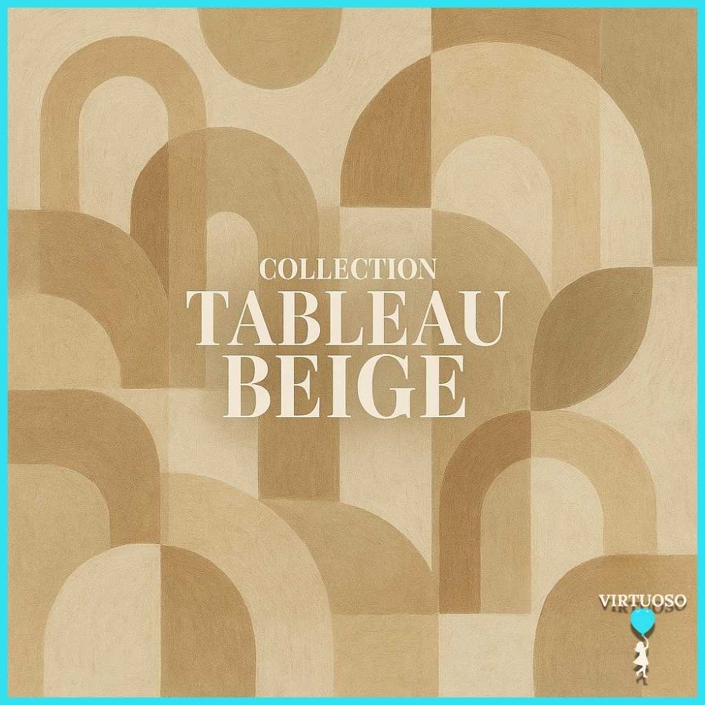 Collection Tableaux Beige  L'Élégance Intemporelle pour votre Décoration