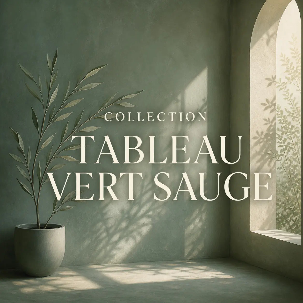 Tableau Vert Sauge