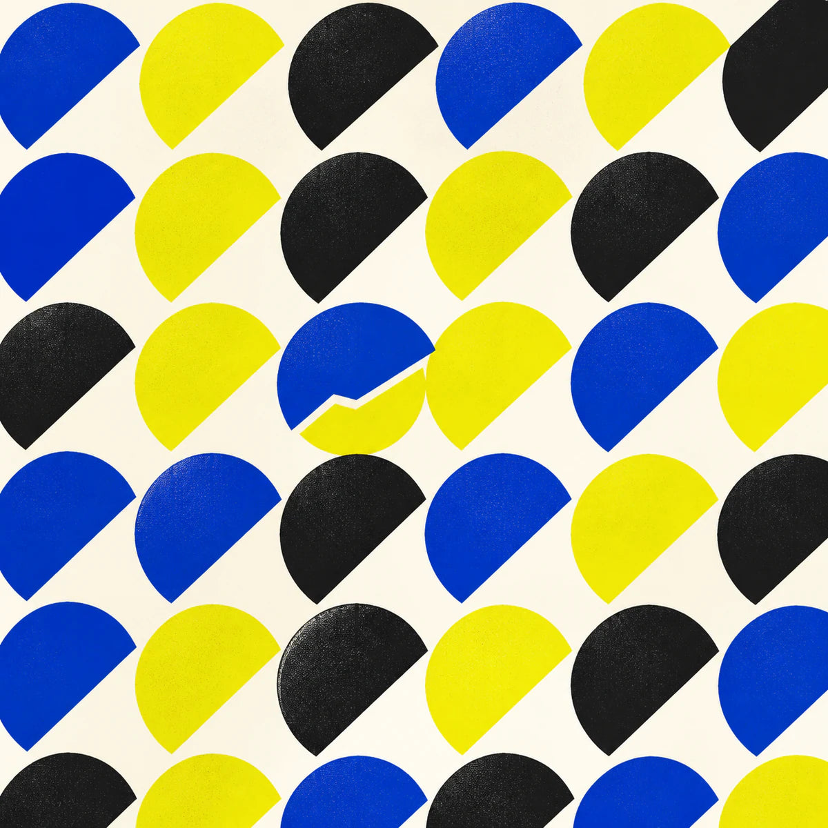 Cercles et diagonale colorée pour la collection d’affiches graphiques et géométriques