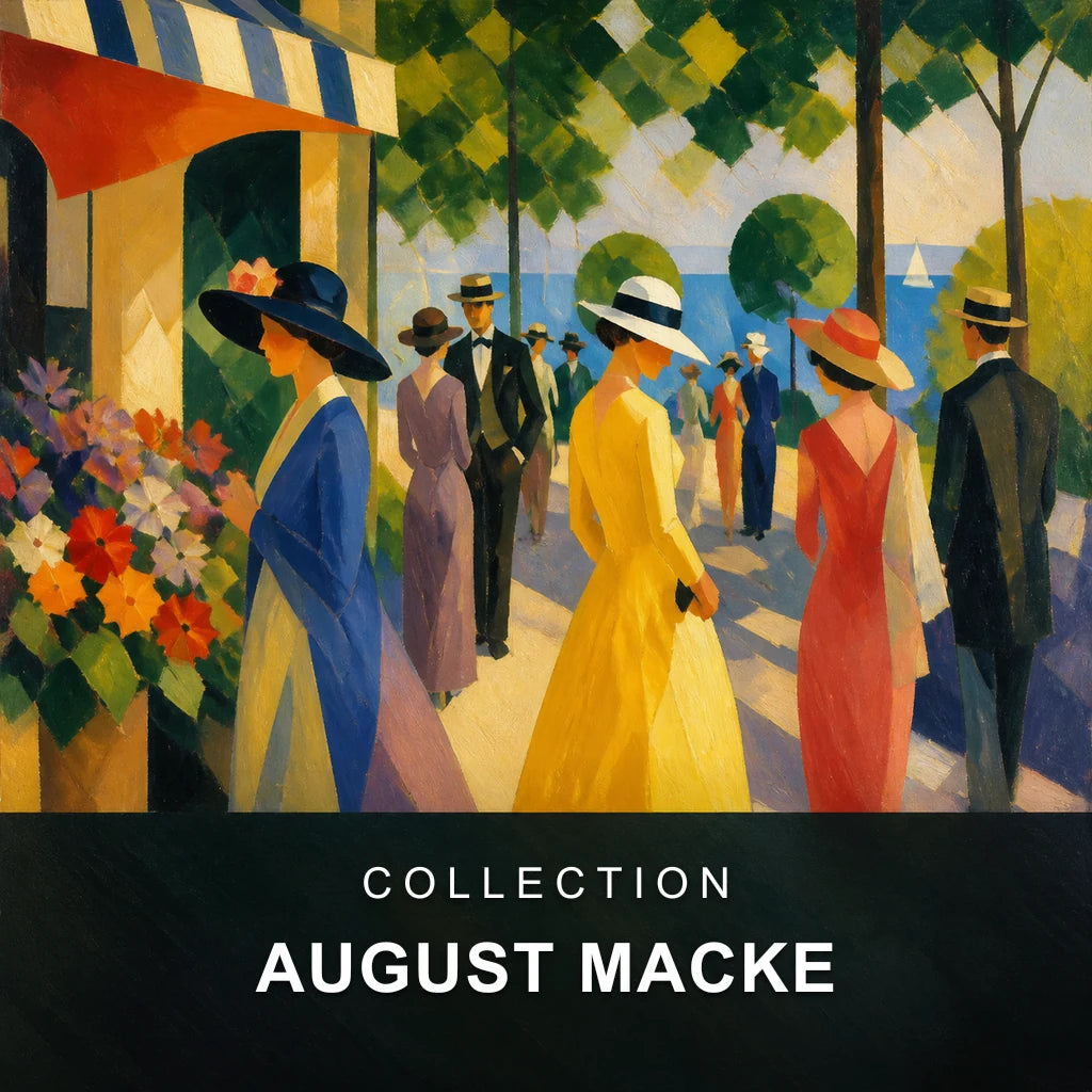 Collection de tableaux d’August Macke - toiles et reproductions