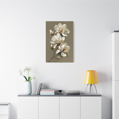 Tableau Beige Blanc - Magnolia