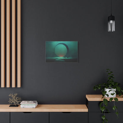 Tableau Détail du cercle calligraphique enso