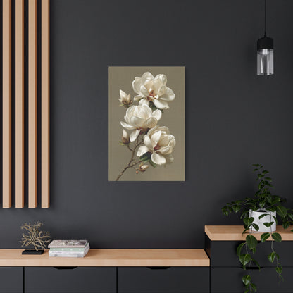 Tableau Beige Blanc - Magnolia