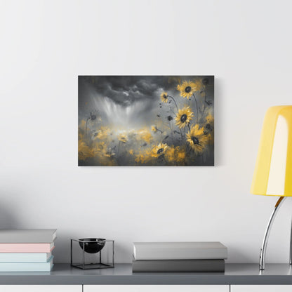 Tableau Gris jaune dans une cuisine solaire