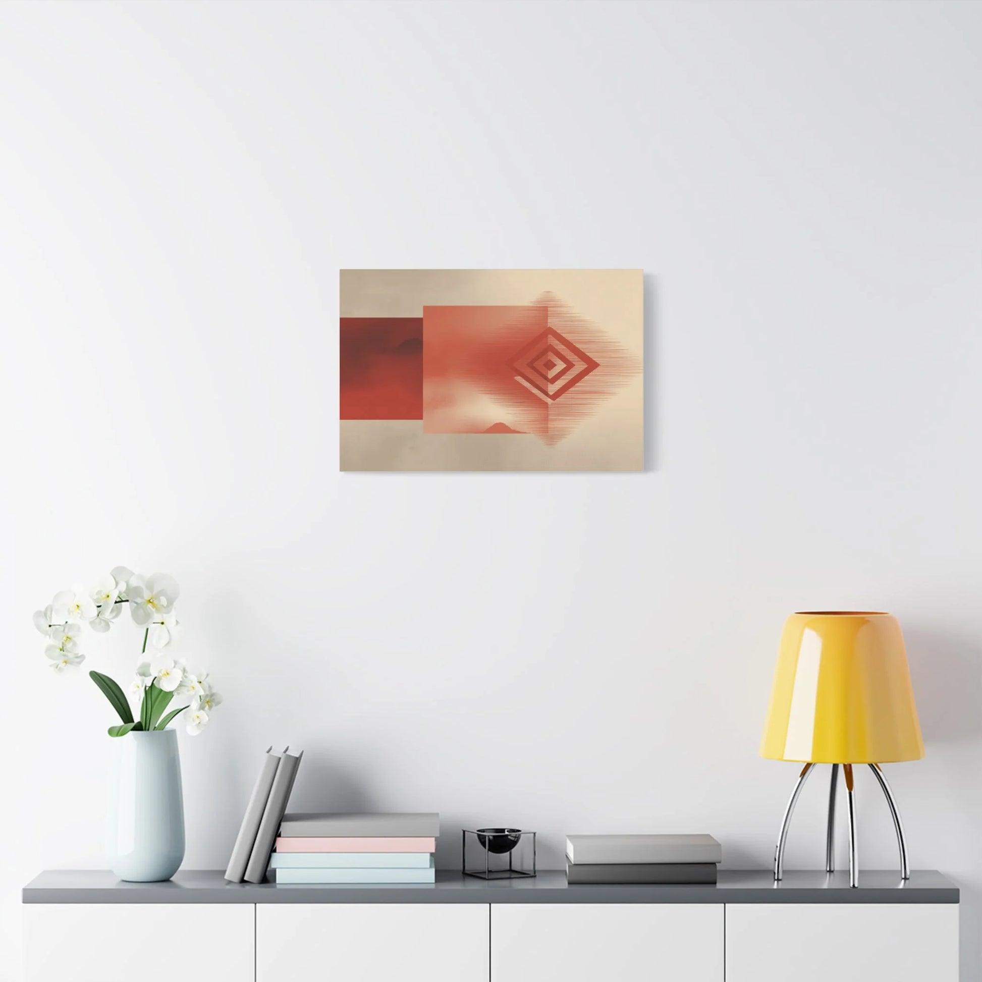 Tableau décoration murale berbère dans un salon ethnique
