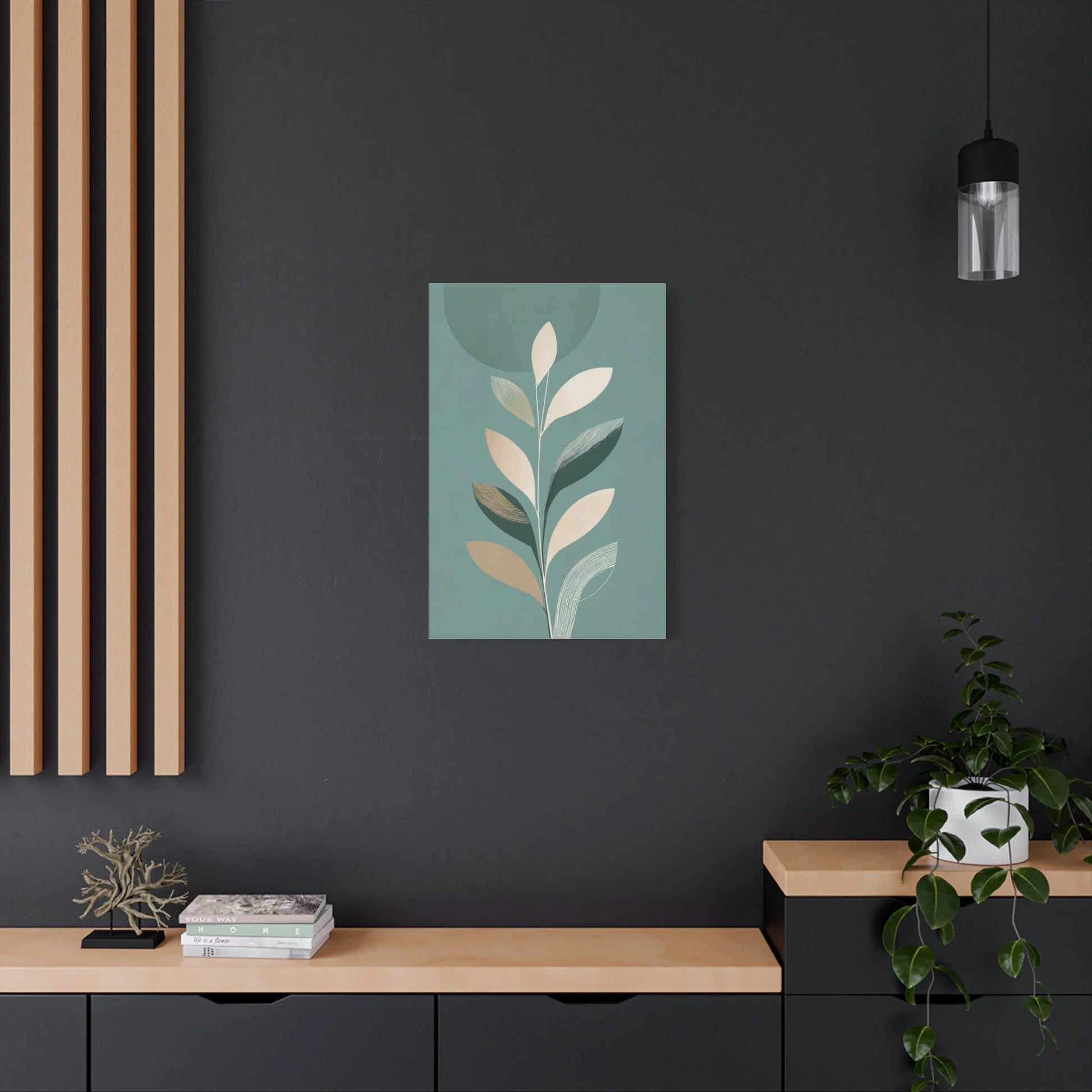 Tableau Minimaliste sur toile de coton 470 g/m²