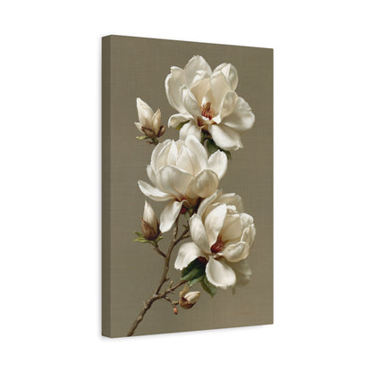 Tableau Beige Blanc - Magnolia