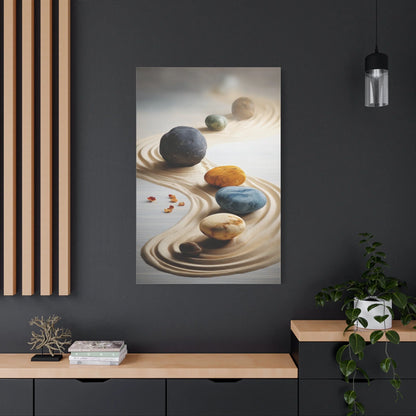 Tableau Karesansui Zen - Yin du Jardin — Art Virtuoso