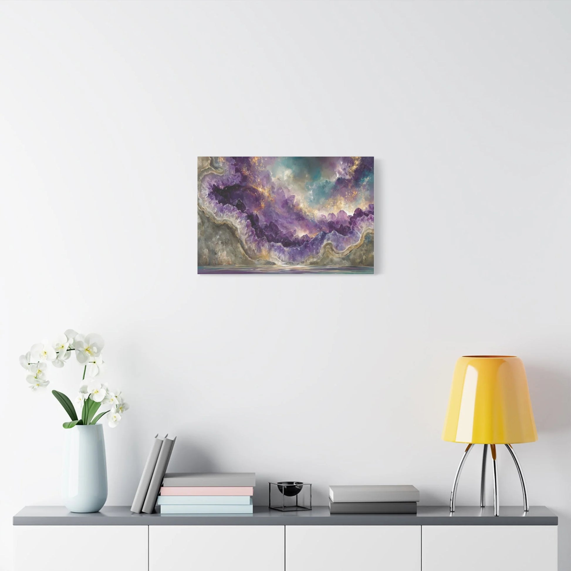 Tableau Améthyste esprit pierre de méditation
