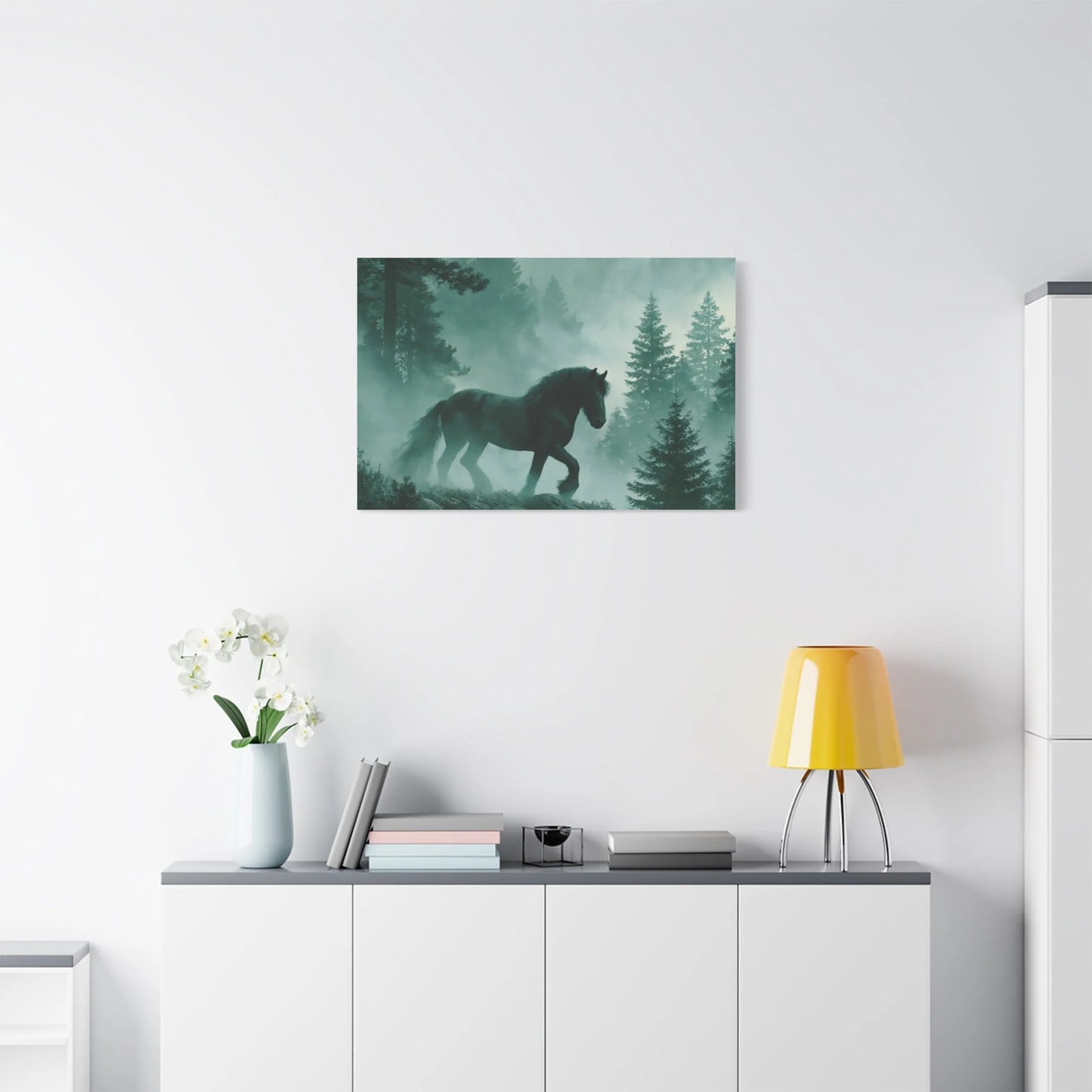 Toile imprimée haute définition - peinture atmosphérique