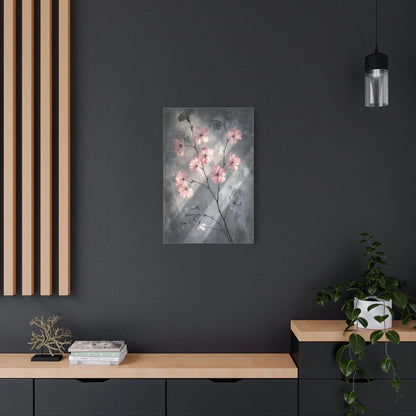 Tableau Cerisier sur toile de coton 470 g/m²