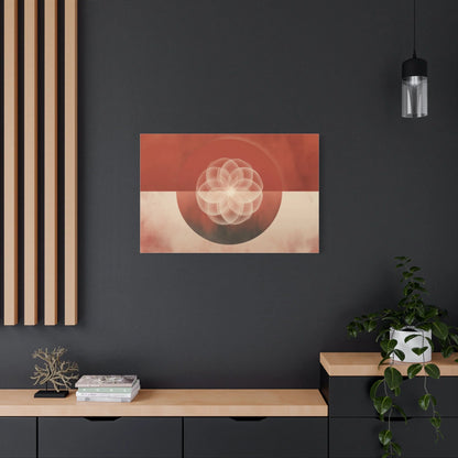Tableau tableau mandala XXL — point focal d'un studio