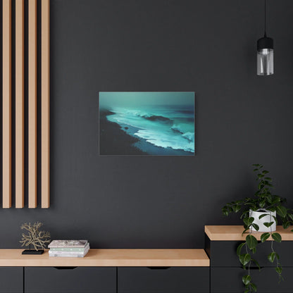 Tableau Vague sur toile de coton 470 g/m²