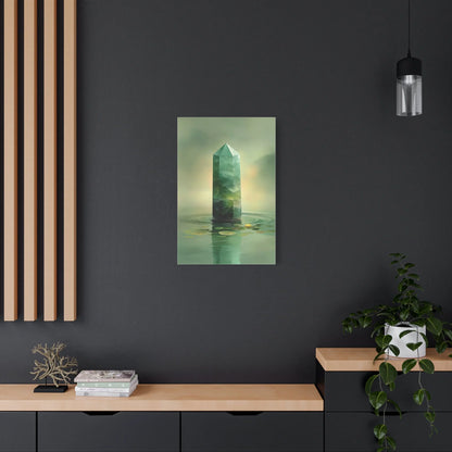Tableau Cristal sur toile de coton 470 g/m²