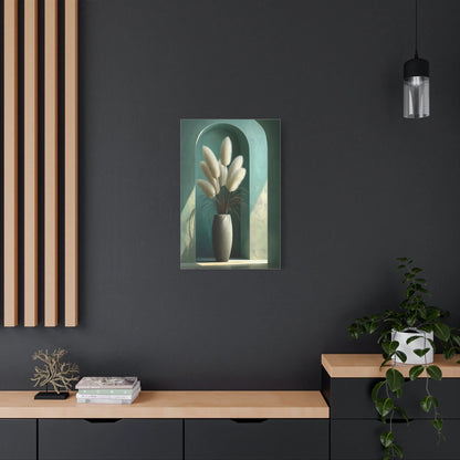 Tableau Pampas sur toile de coton 470 g/m²