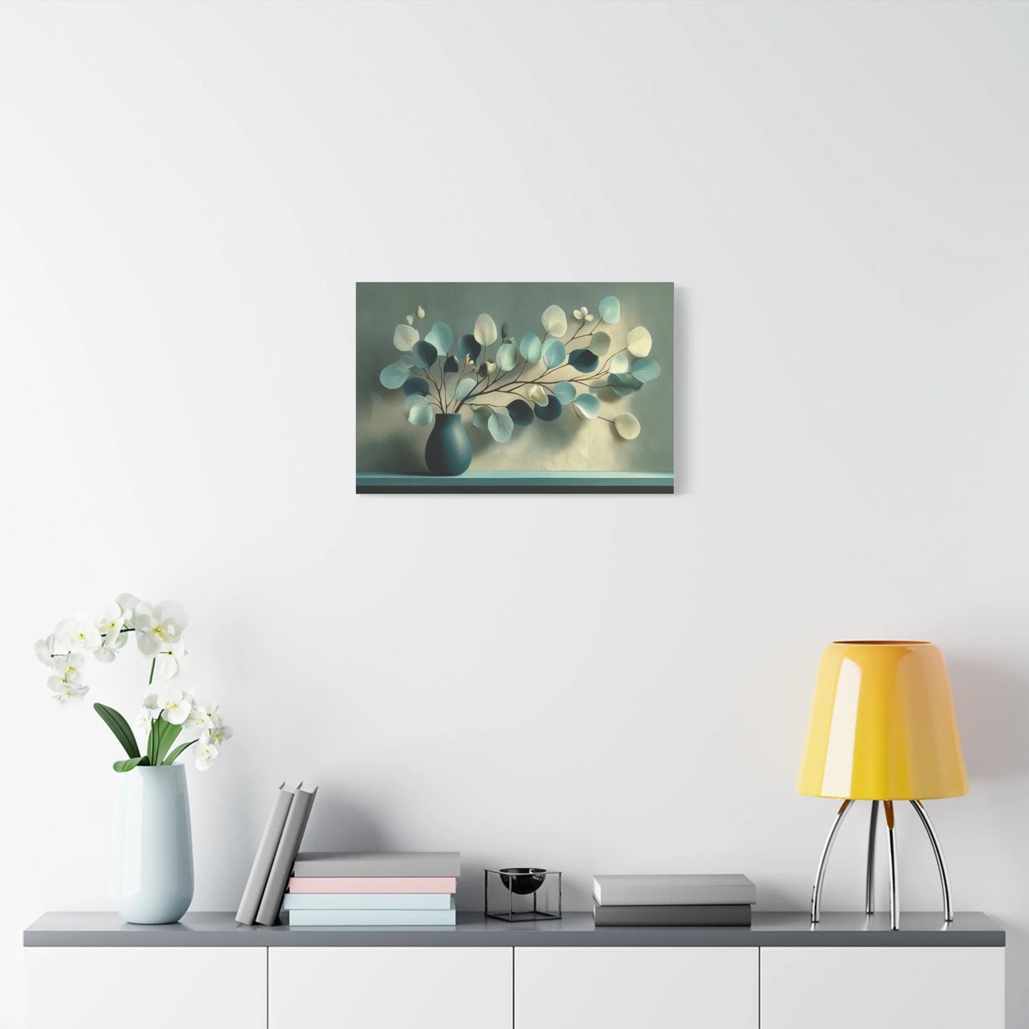 Tableau Eucalyptus vert sauge bureau de direction