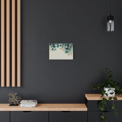 Tableau Aquarelle vert sauge cabinet de soins
