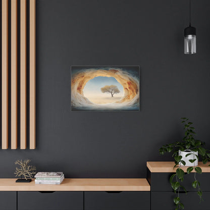 Tableau Grotte sur toile de coton 470 g/m²