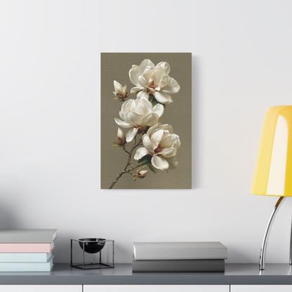 Tableau Beige Blanc - Magnolia